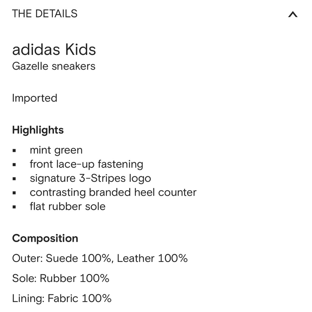 Adidas Sneaker Gazelle Hazy Green Teal White Pink US Kids 5.5 = Women 7 - 7.5 - Picture 12 of 16